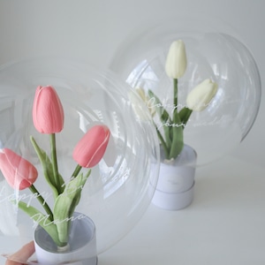 Tulips in balloon box【全2色】