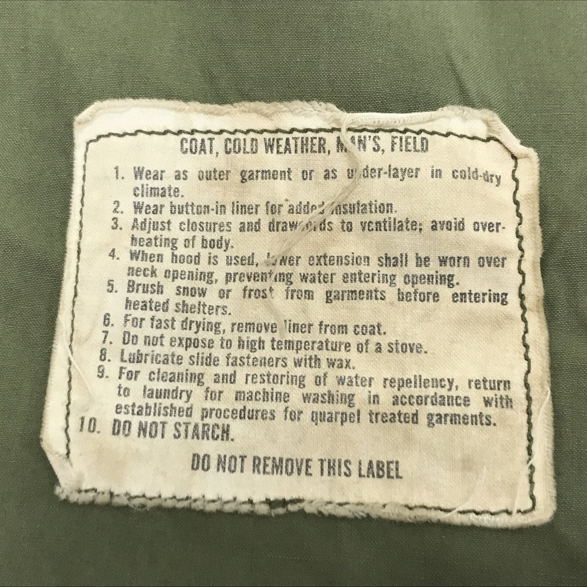 usarmy m65 実物 74年製 s-s U.S.ARMY 74年 M-65 3rd COLD WEATHER, FIELD M65 フィールド