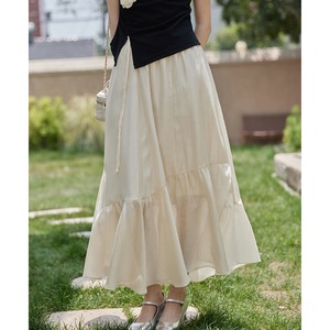 mimolle length high waisted skirt