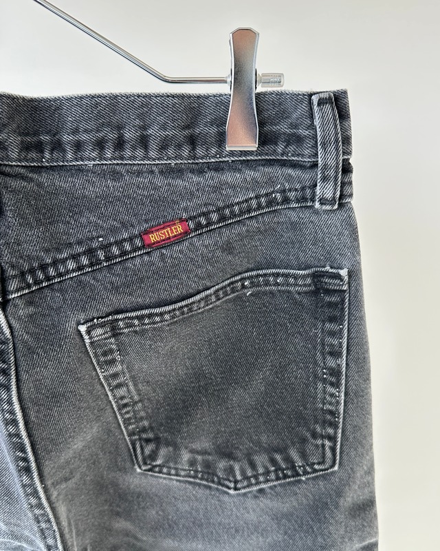 -Rustler- Vintage 90s Black Denim Pants
