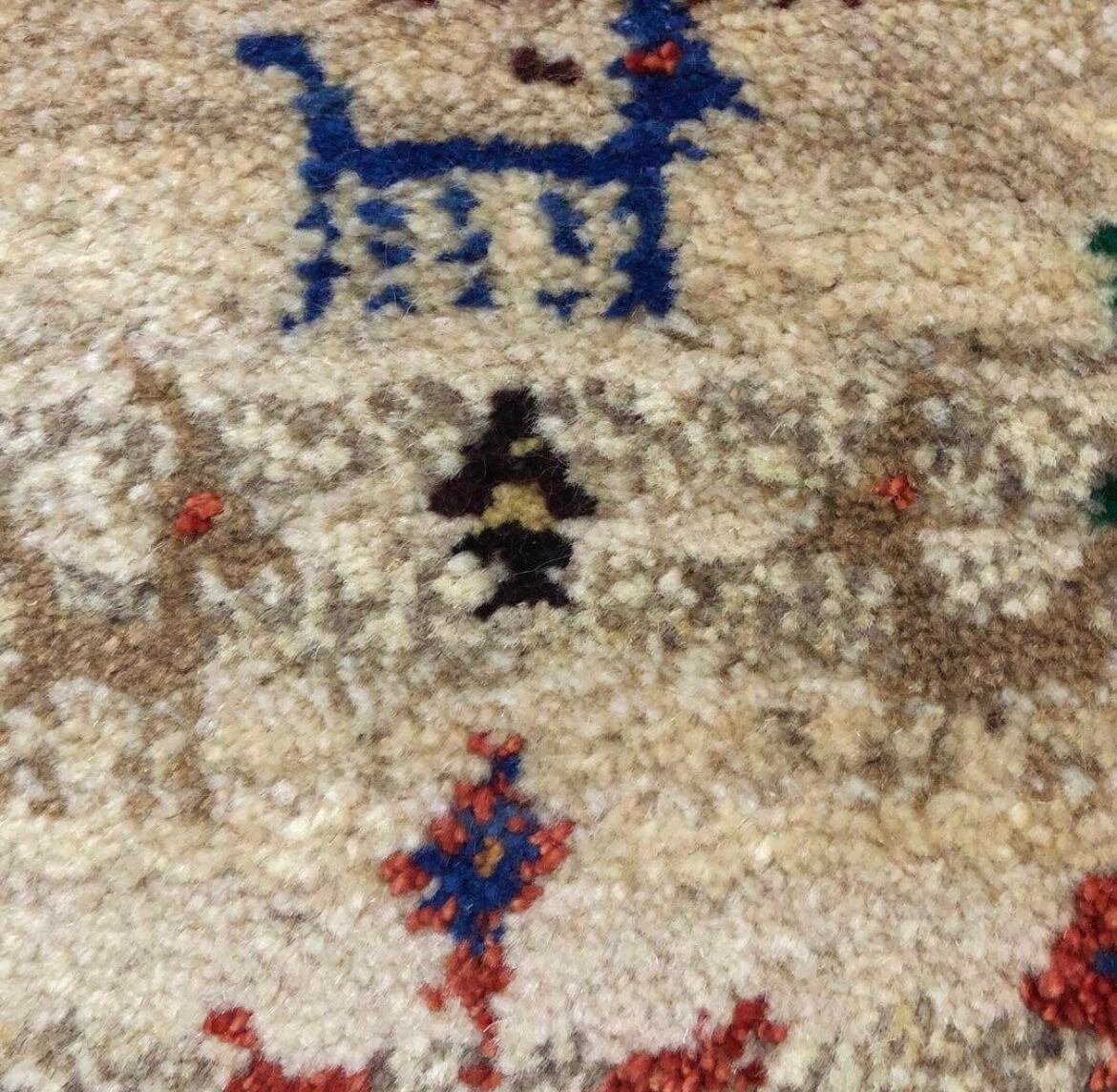 ペルシャギャッベ (ギャベ) ギャッベ 玄関マット No.GM-198 | A's Rug