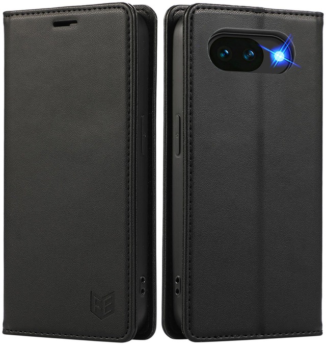 Google Pixel 10a 用 ケース 手帳型 Pixel 10a 手帳型 ケース 高級PUレザー カード収納 マグネット スタンド機能 google ピクセル 10a 携帯カバー 全面保護 グーグルピクセル 10a スマホケース ブラック