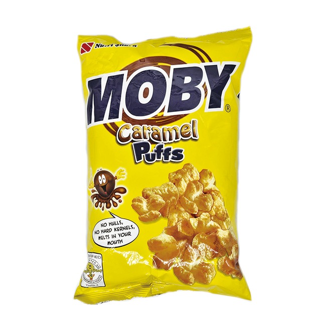 Nutri Snack MOBY CARAMEL PUFFS 60g　【モビー キャラメルパフ】