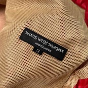 DANCE WITH DRAGON ダンスウィズドラゴン 裏メッシュ ウインドブレーカー パンツ サイズ 3 /レッド/ゴルフ/スポーツ