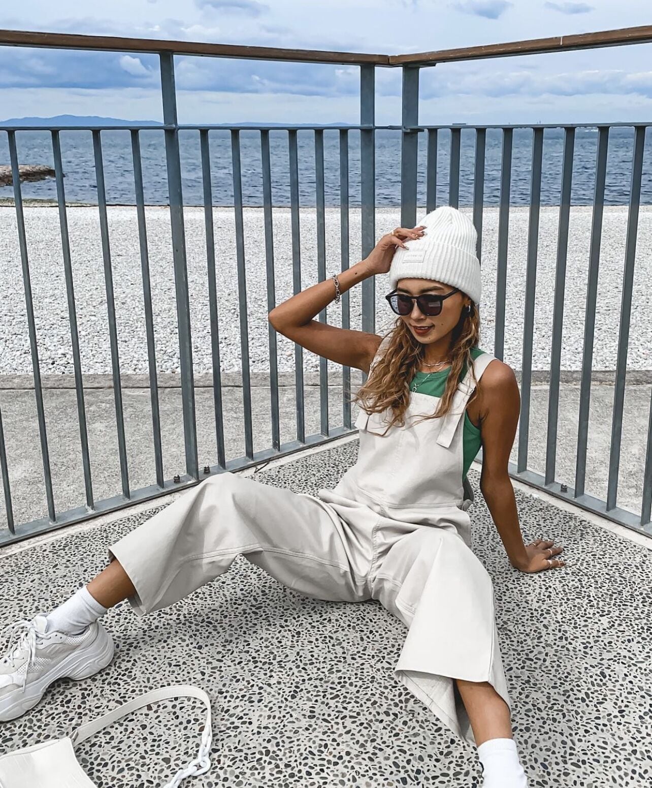 4colors】square frame sunglasses | FLEX公式ショップ / サングラスの