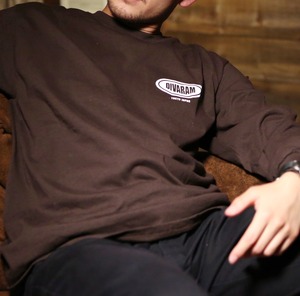 CIRCLE LOGO L/S TEE（Brown）