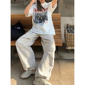 VINTAGE ストリート バンドプリント Tシャツ T1695