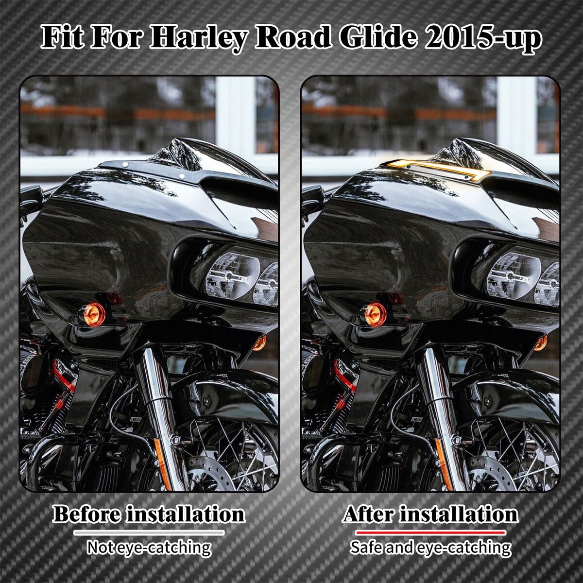 ロードグライドバイクカウル ウィンカー付き 2019年