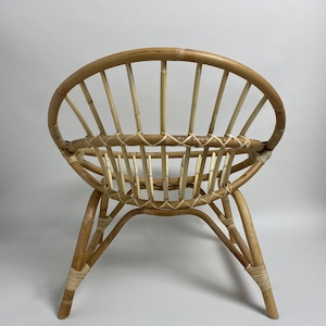 Rattan Round Chair / ラタン ラウンド チェア〈キッズチェア / ディスプレイ 〉