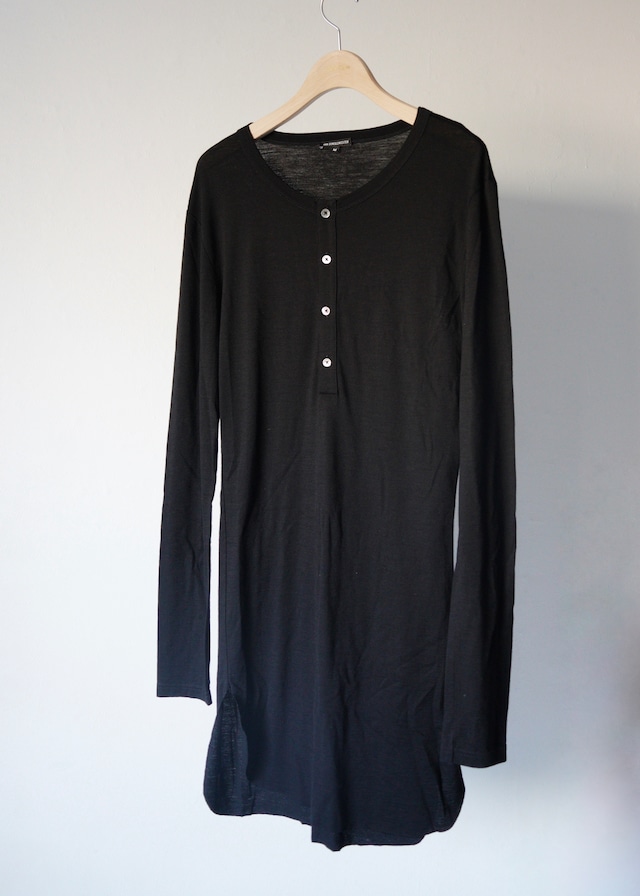 00's - Ann Demeulemeester 4B wool long cutsaw