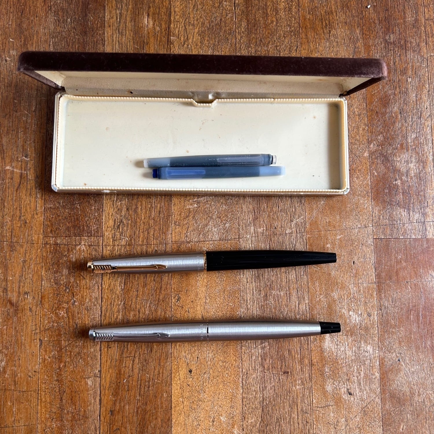 PARKER 45 万年筆(2本セット) 70's US [C2853] | 古着屋ベルエキップ