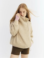 NORYBRAND Wool Blend Hooded Sweater