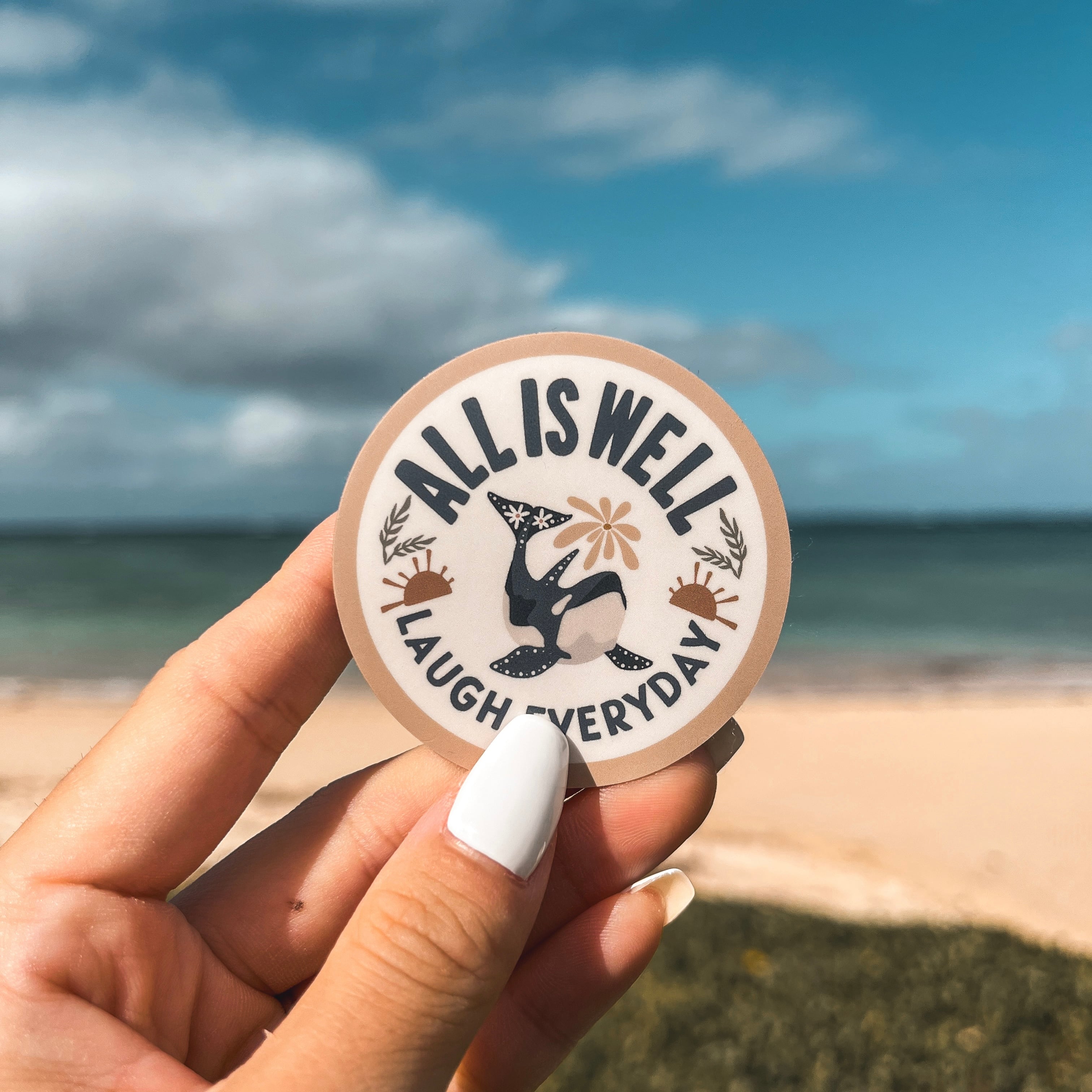 Sticker] all is well orca | 06.ck