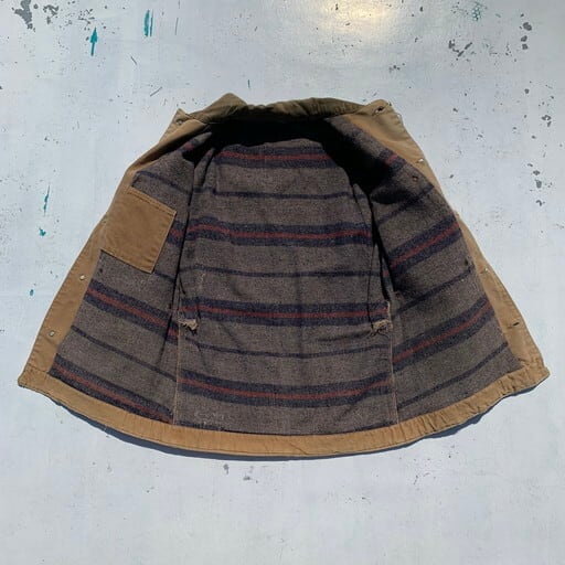 70's Carhartt カーハート ブラウンダックカバーオール ワーク