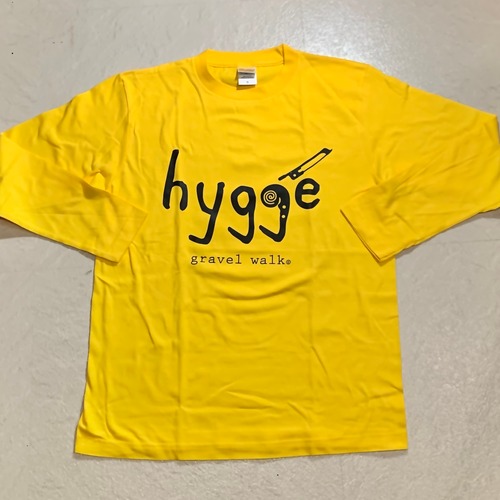 【Tシャツ（長袖）】Hygge（ロゴ大） デイジー