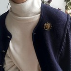 黄色いデイジーのブローチ (bell-29)