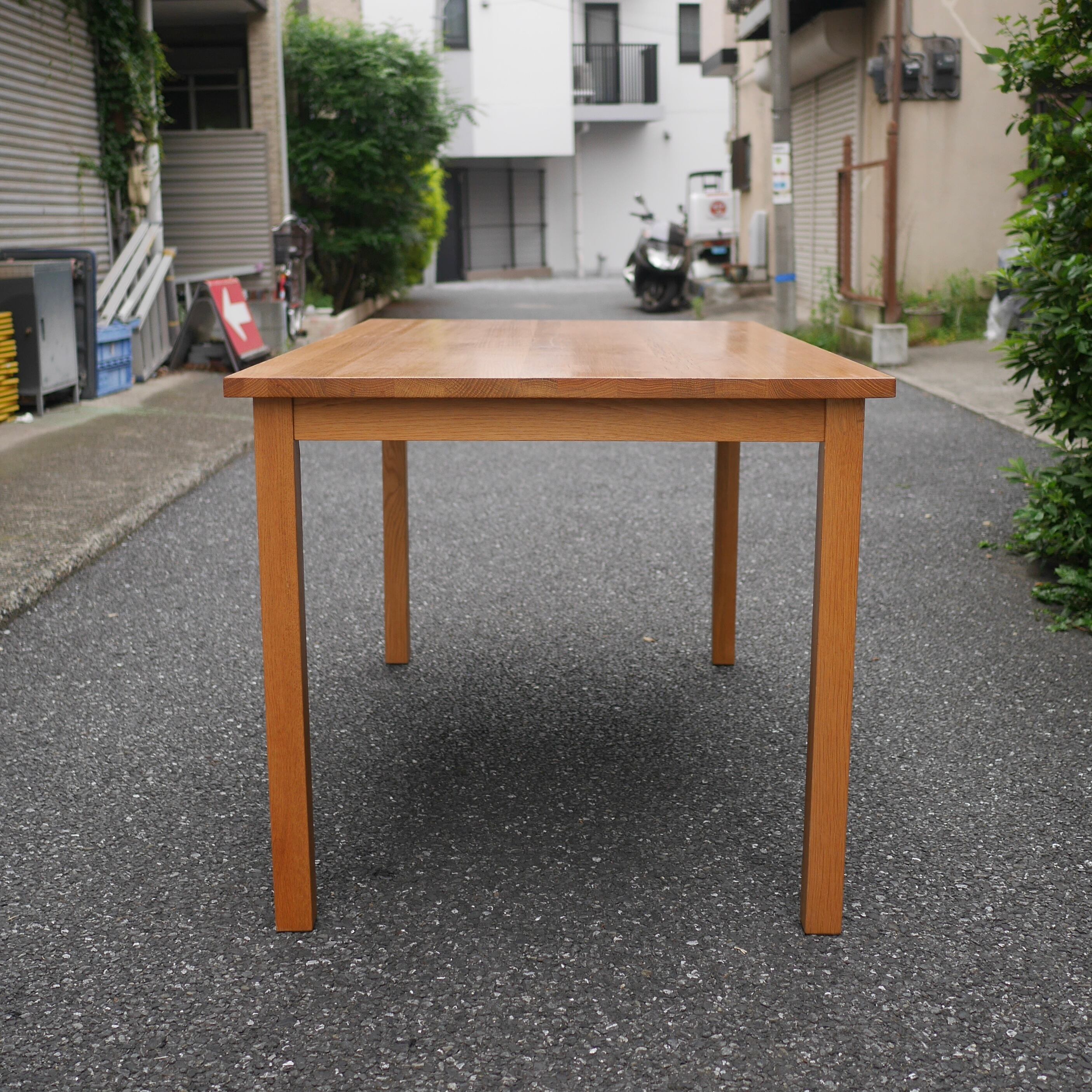 無印良品 無垢材ダイニングテーブル | トリノス-torinoth- | 新宿区