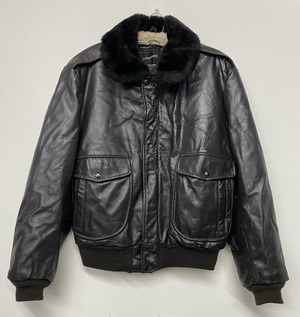 70sJ.C.PENNEY G-1 Leather Jacket/L