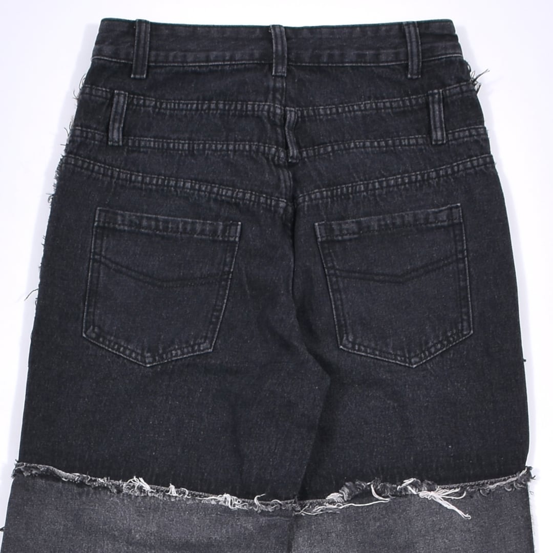 ④D《お問い合せ/オーダページ 》デニム調無地/迷彩柄 50%OFF】デニム×カモフラ ドッキングデニム | VOLCAN&APHRODITE