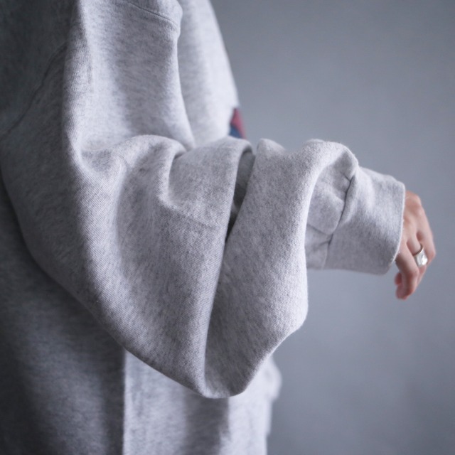 "おしゃれクマ" good printed XXL over silhouette sweat