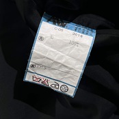 上下 Paul Smith ポールスミス Lessona社イタリア製生地 セットアップ テーラードジャケット 裾ダブル スラックス スーツ M/ブラック メンズ