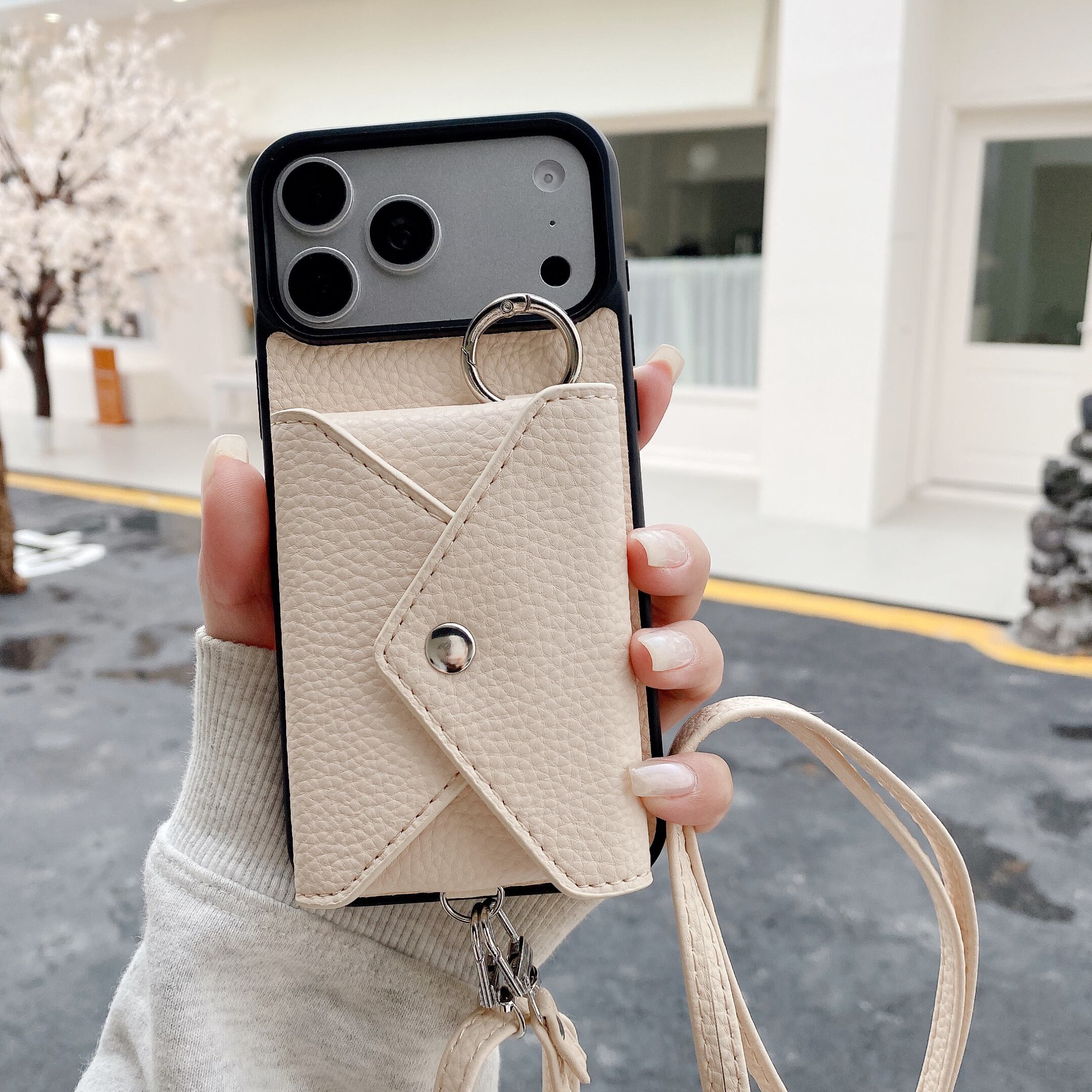 スマホショルダー ケース カード収納 iPhone17 16 15 14 13 12 ケース