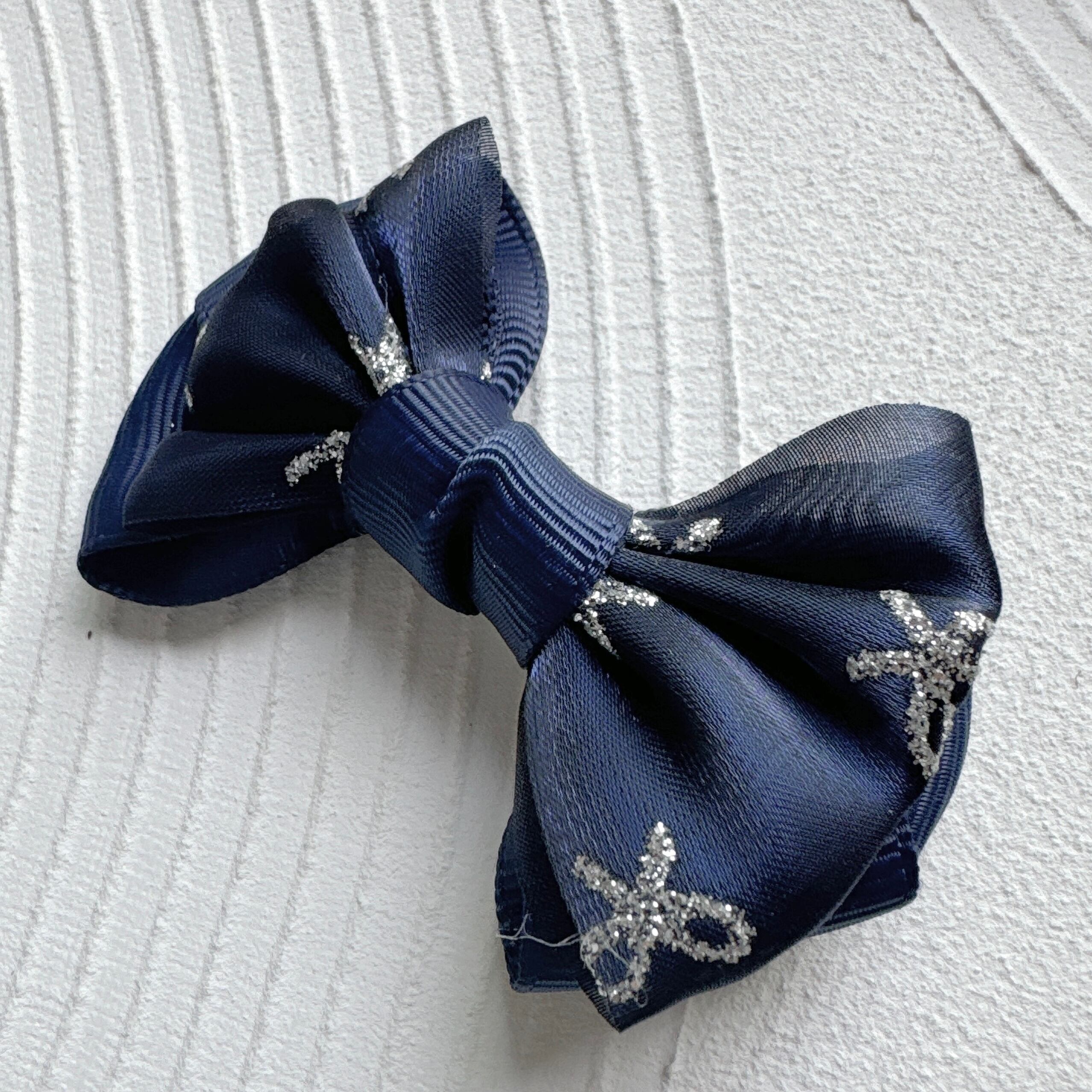 シフォンリボンプリントリボンパッチン