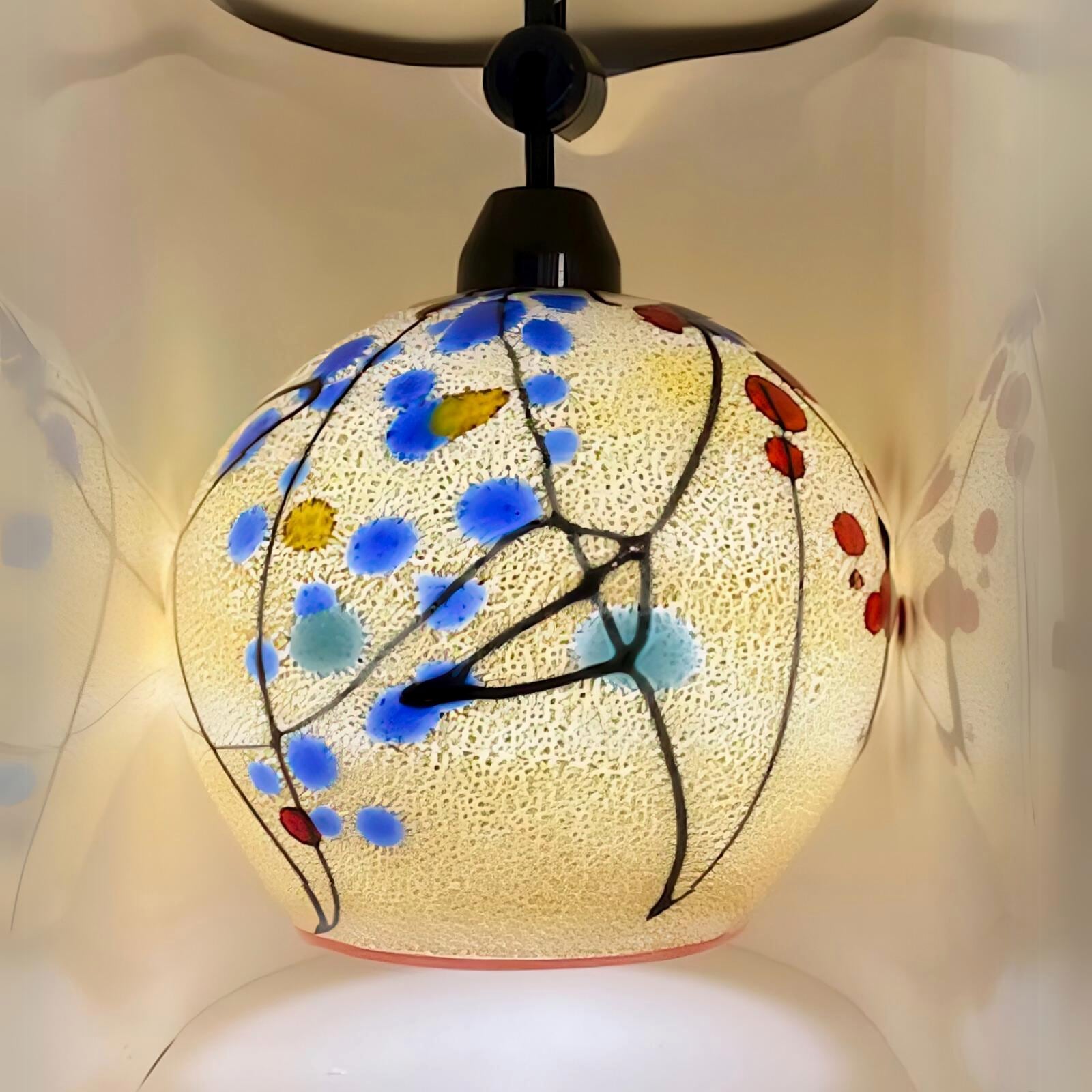 ベネチアンガラス ペンダントランプ Kandinsky ラウンド Bianco ベネチアンガラス ペンダントランプ Kandinsky ラウンド Bianco