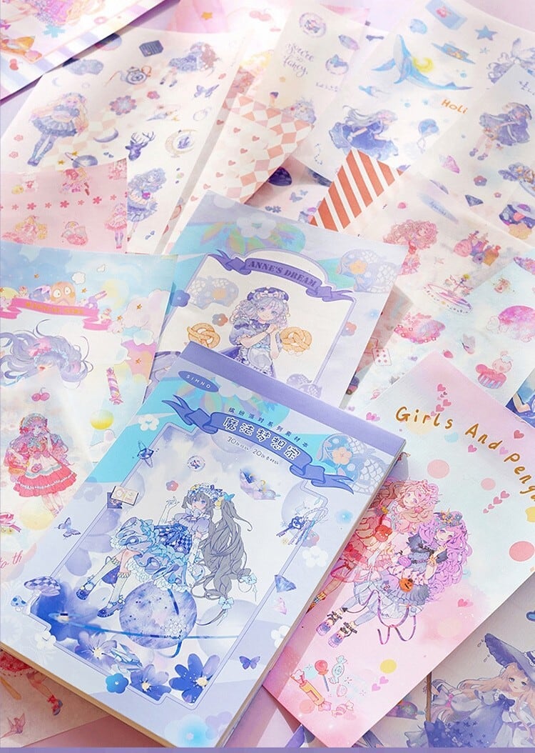 完売✩コNo.237#棠花一梦(PET) コラージュステッカーシール 完売✩コNo.237#棠花一梦(PET) コラージュステッカーシール
