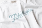 ［bibmilk］リラックスフィットTシャツ Philadelphia レディス｜ホワイト