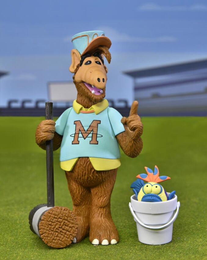 ALF アルフ フィギュア ベースボールver トゥーニークラシックス/ ALF: アルフ ゴードン・シャムウェイ