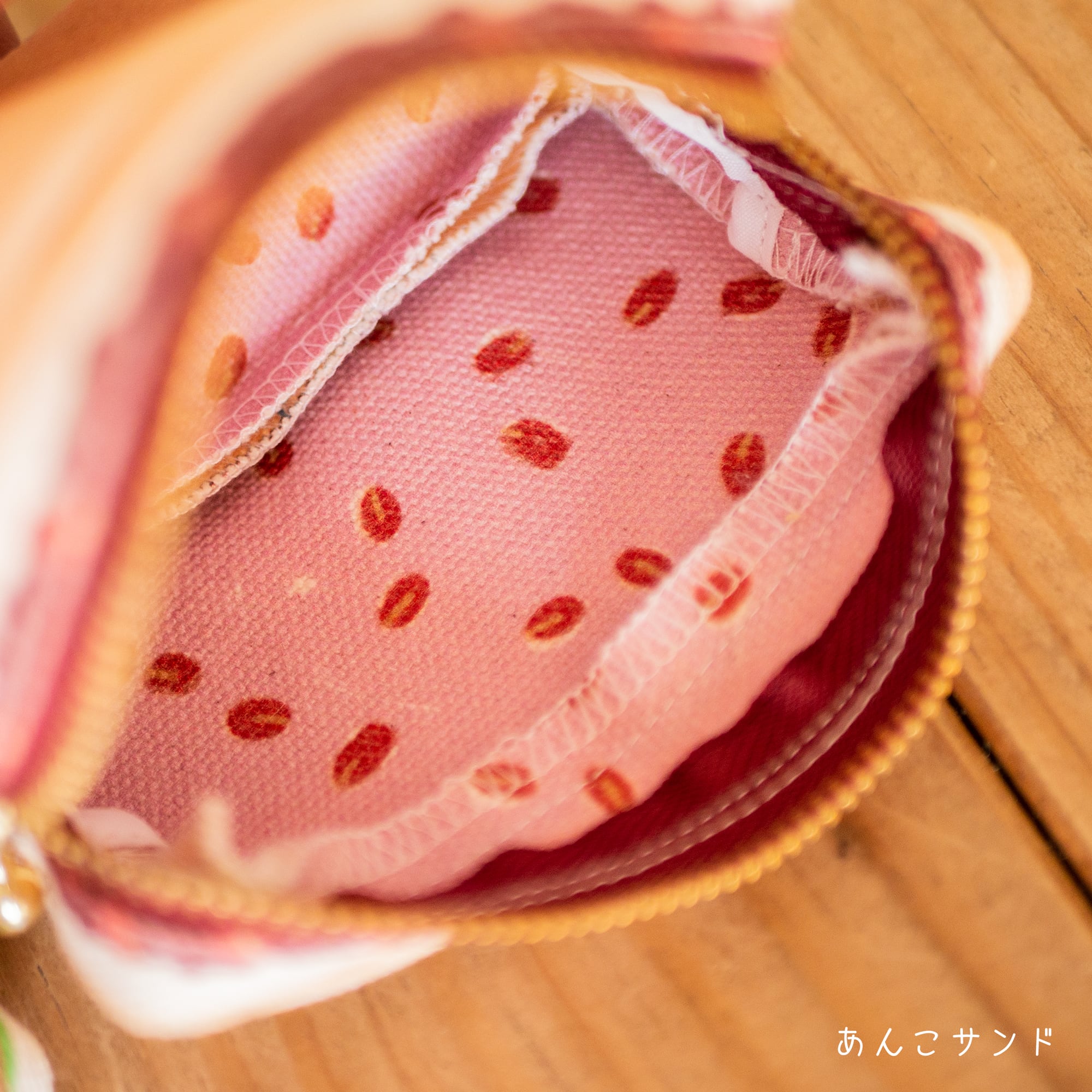 四角のサンドイッチポーチ ver.2