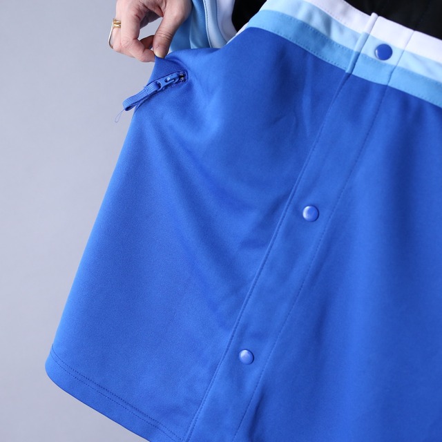 "FUBU" XXXL super over silhouette warmup basketball s/s jacket