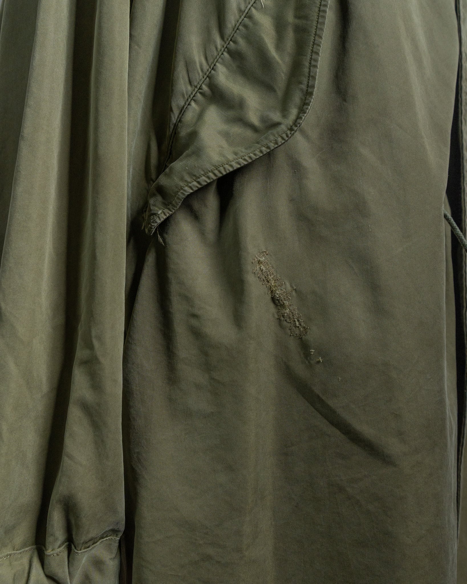 MEDIUM】Aluminum Zipper U.S.Army M-51 Field Parka Shell アメリカ軍