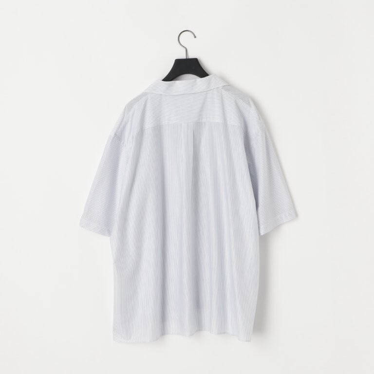 LAST1】KANEMASA PHIL. 46G Stripe Ether Shirt(WHITE BLUE