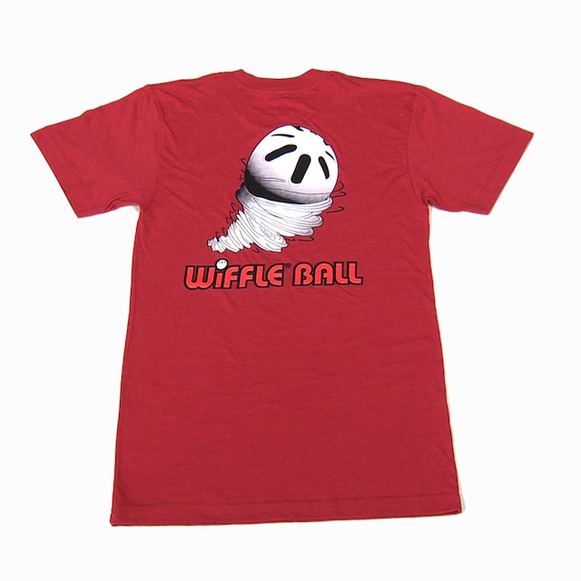 ウィッフルボール ロゴ入り Tシャツ スクリューボール レッド WIFFLE Ball