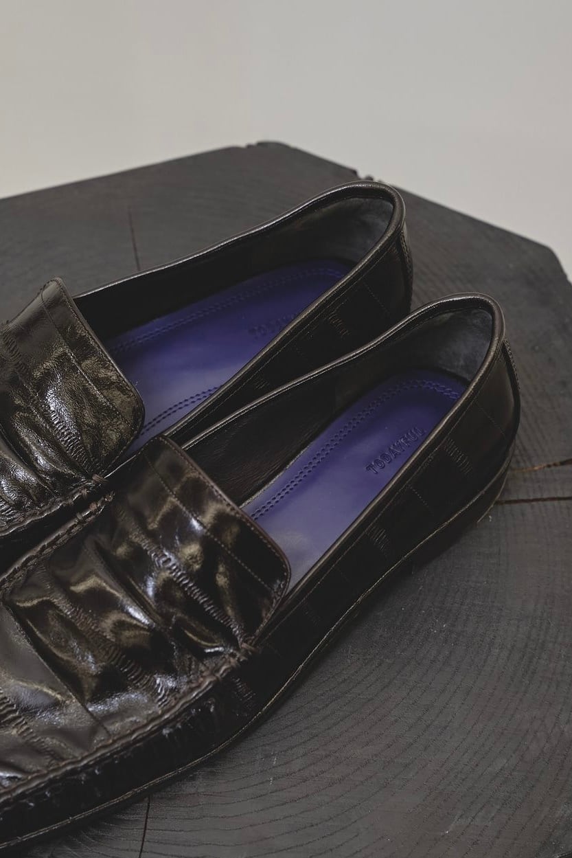 TODAYFUL Squaretoe Gather Loafers スクエアトゥギャザー