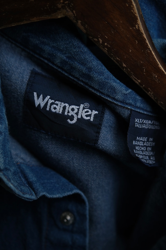 Utah/"Wrangler" western denim shirt
