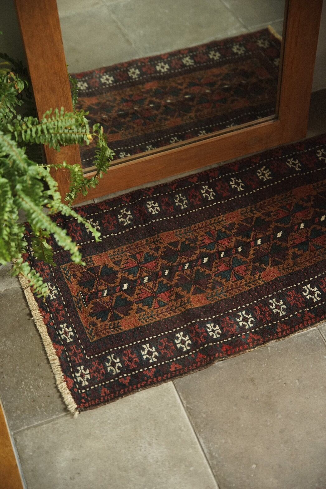 738 -Semi Antique Sistan Baluch rug