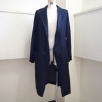 【hippiness】cupro coat （Jacquard14navy）/【ヒッピネス】キュプラ コート（ジャガード14ネービー）