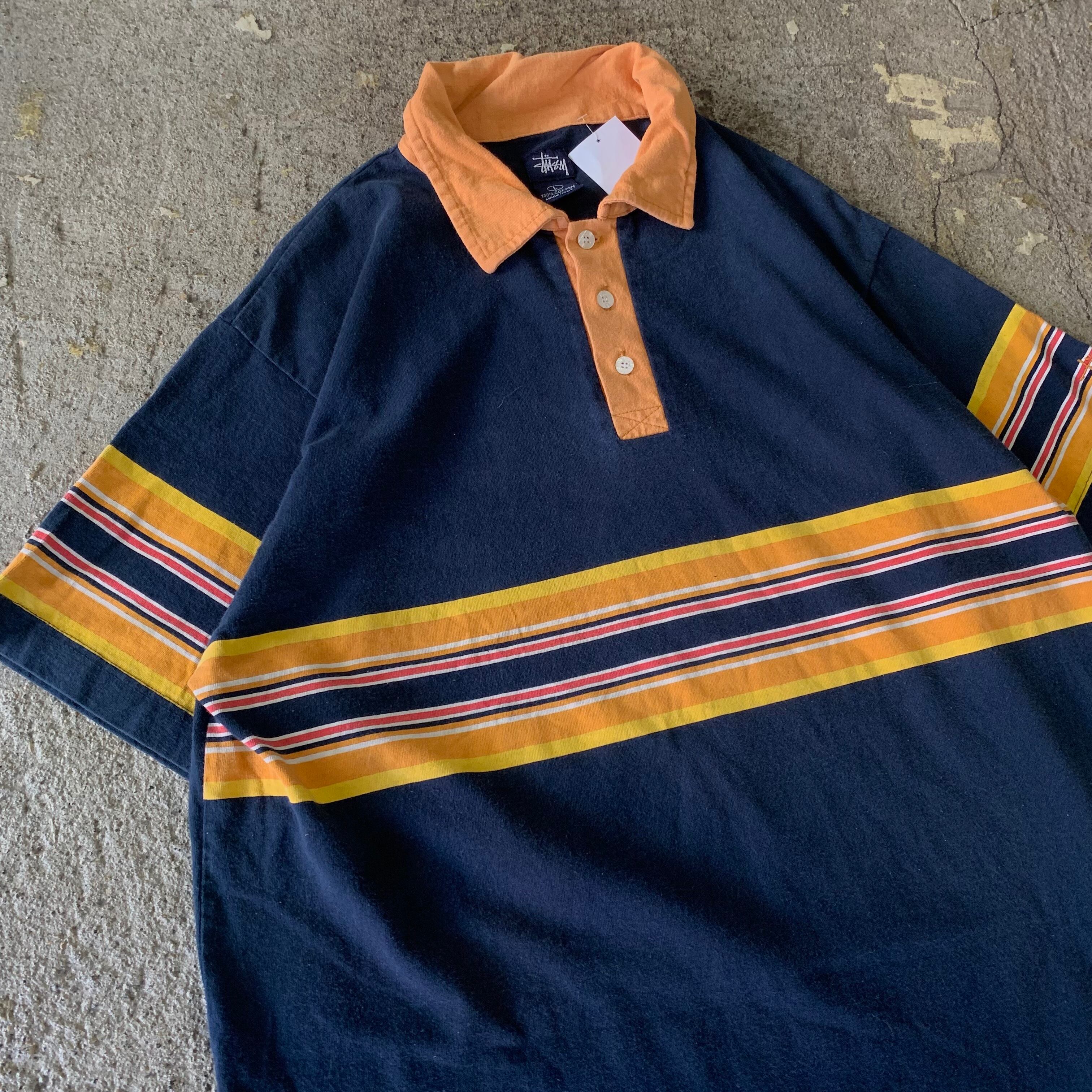 90s old stussy polo shirt | What