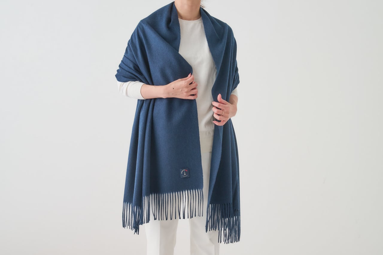 中村江里子 Cashmee カシミヤカラーストール（5色） | 中村江里子