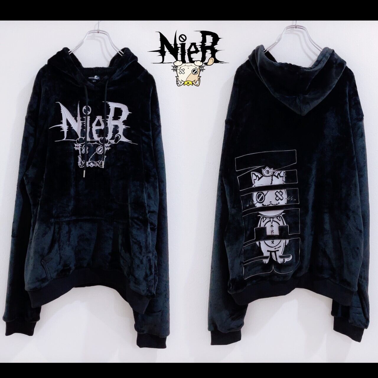 高品質NieRふわもこPARKA【ミケ】 | NIER CLOTHING powered by BASE