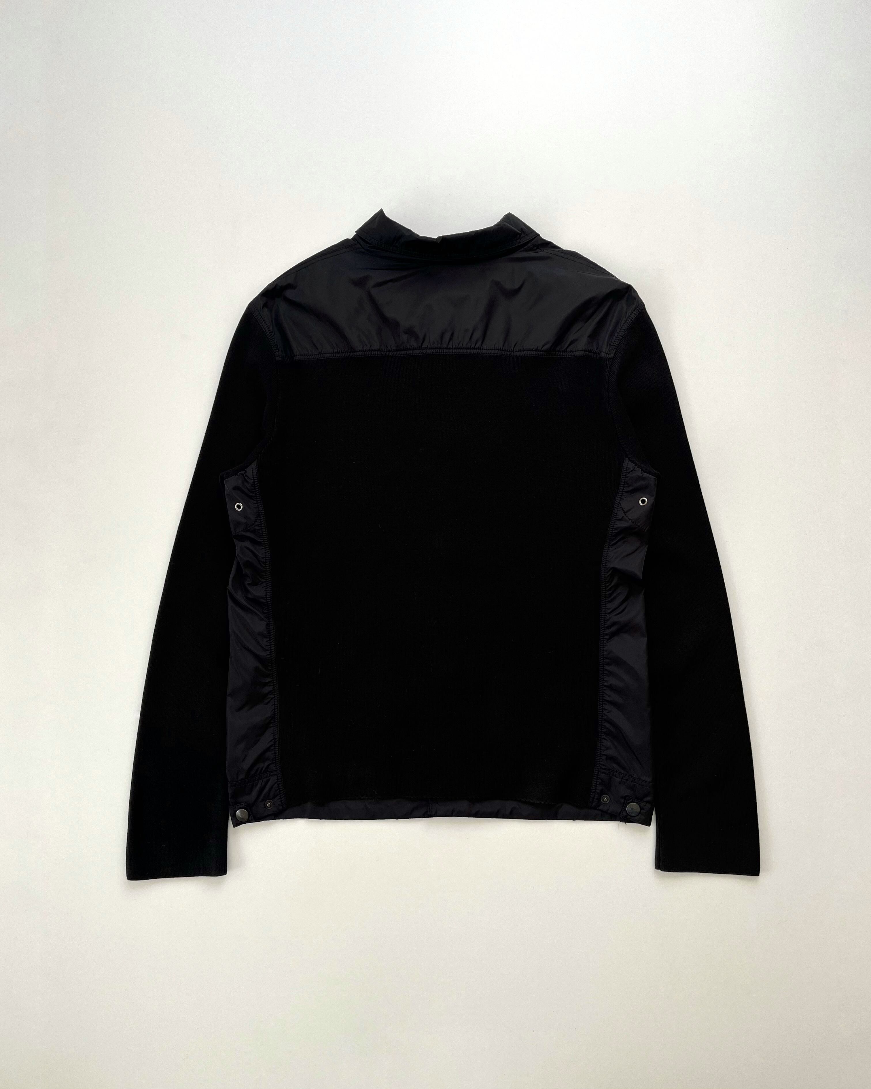 PRADA Early 2000s Cotton Nylon Hybrid Trucker Jacket | PAY ID