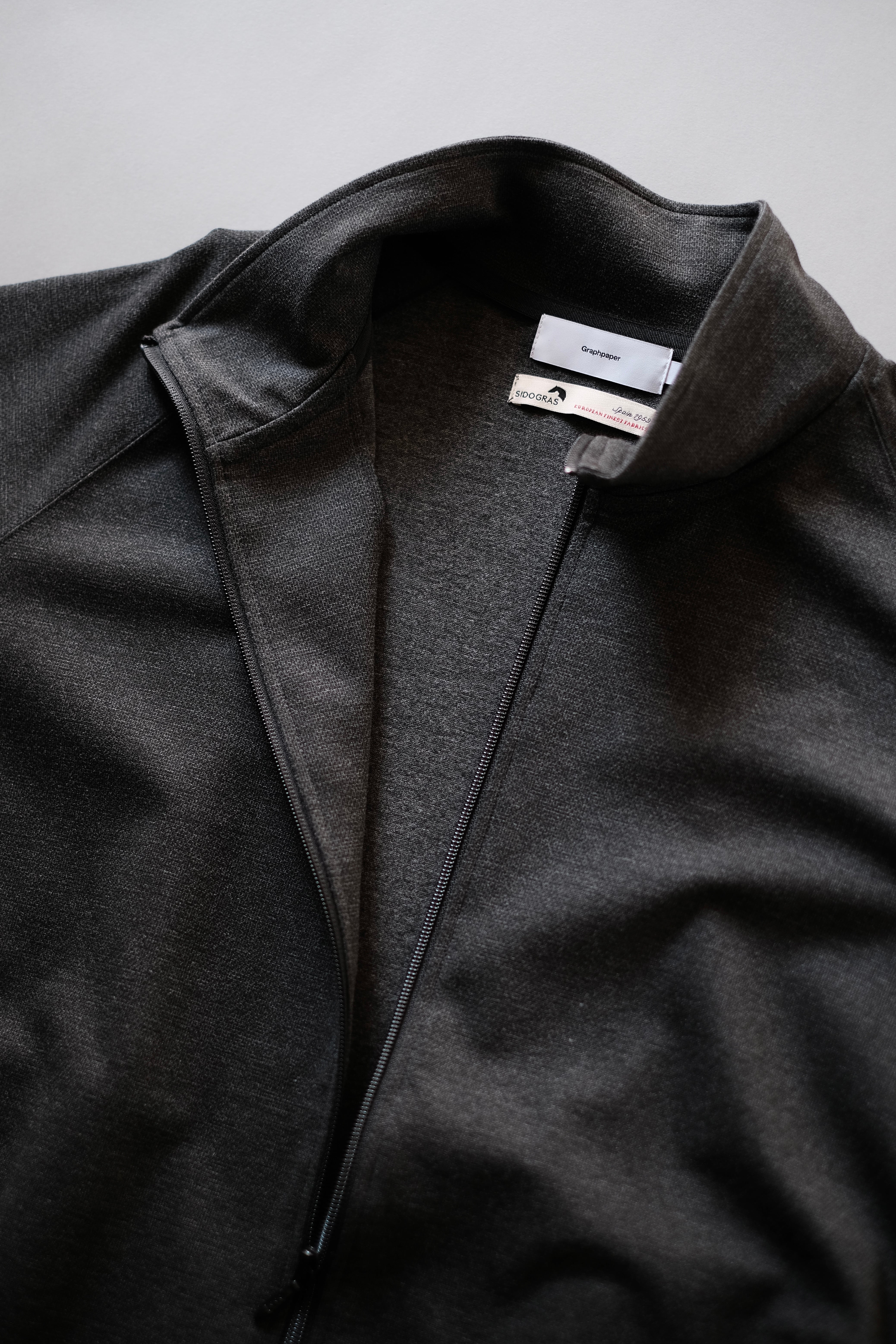 Graphpaper / SIDOGRAS Melange Ponte Track Blouson | LIVING