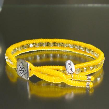 【世界に10本】Made in Hawaii ✩ シトリン×ゴールドブレスレット 世界に10本】Made in Hawaii ✩ シトリン×ゴールドブレスレット 世界に