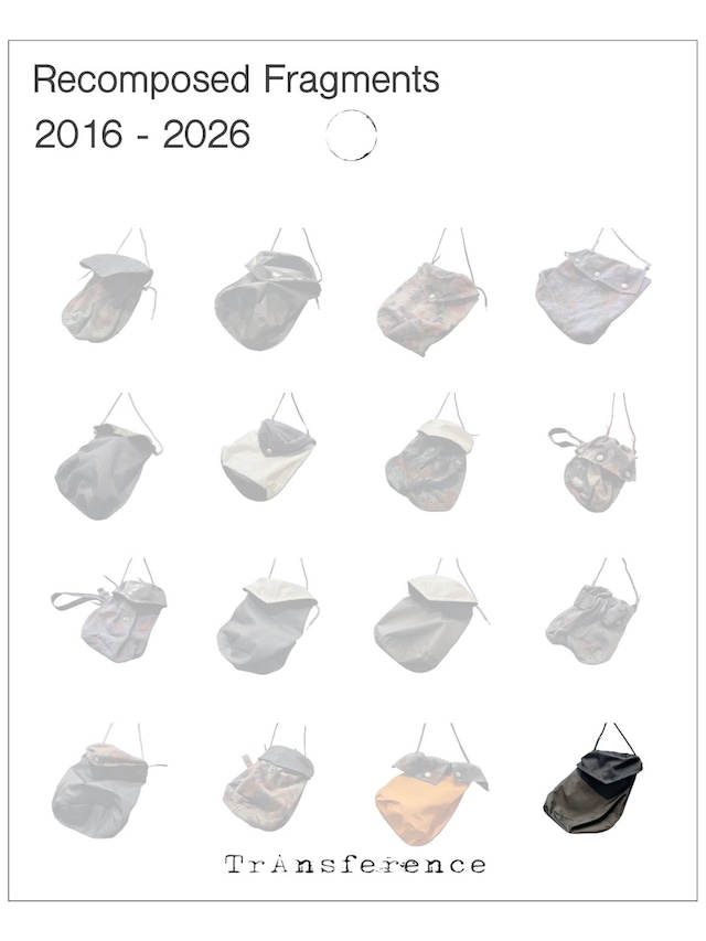 TrAnsference cargo pocket assorted pouch - recomposed fragments of 2016 - 2026