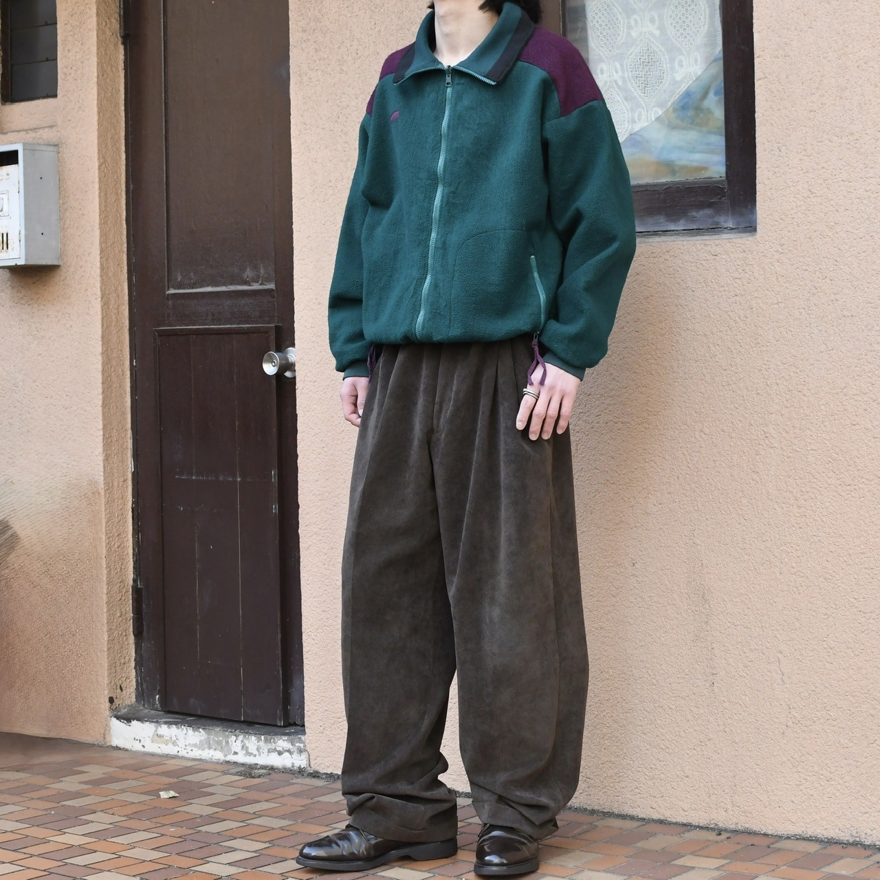 Columbia switching design zip up fleece