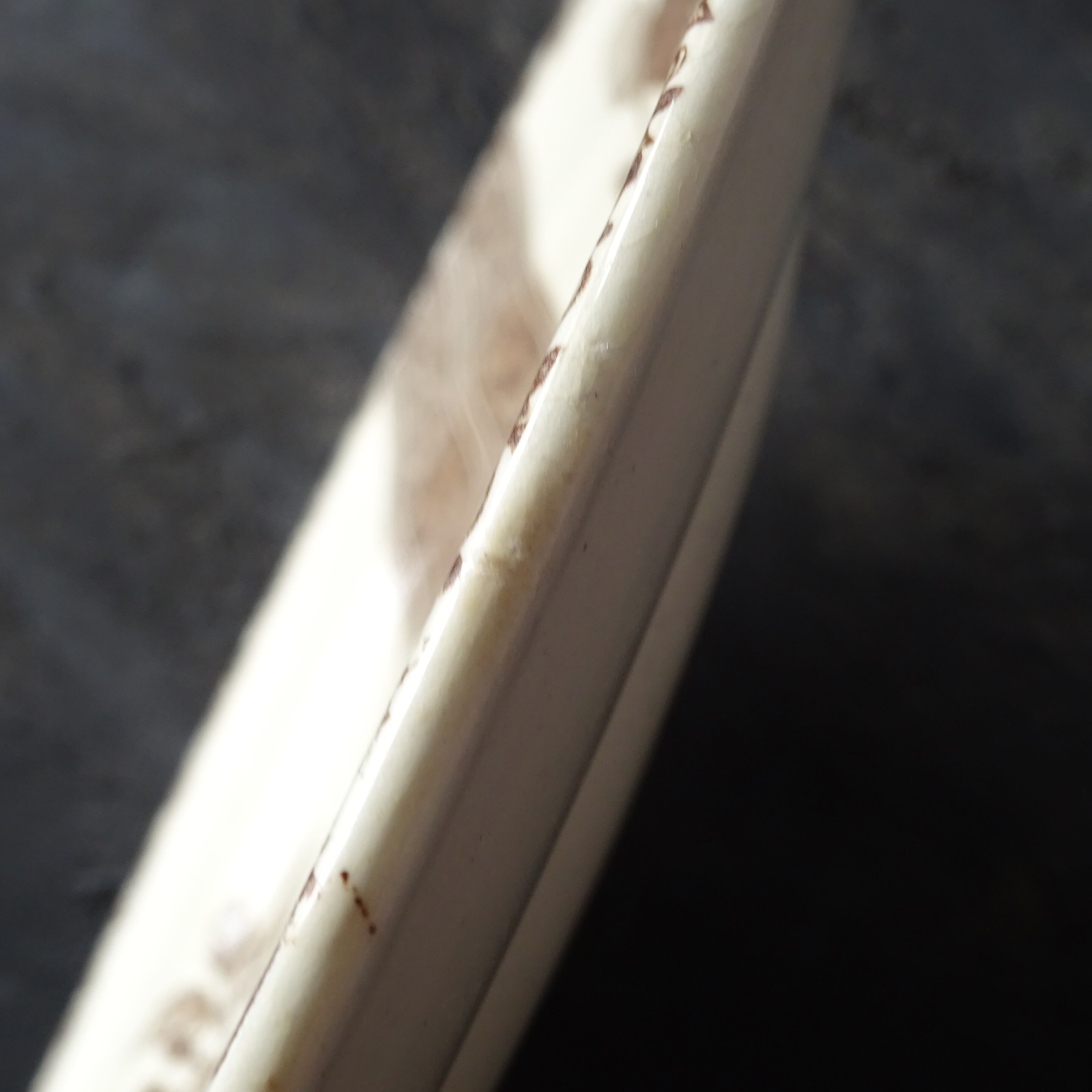 【 Épuisé 】Émile bourgeois / Le Grand Dépôt  décor 《Fleurs de pommier》assiette plate (A)