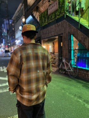 HOUSTON / OMBRE CHECK SHIRT L/S / 40989